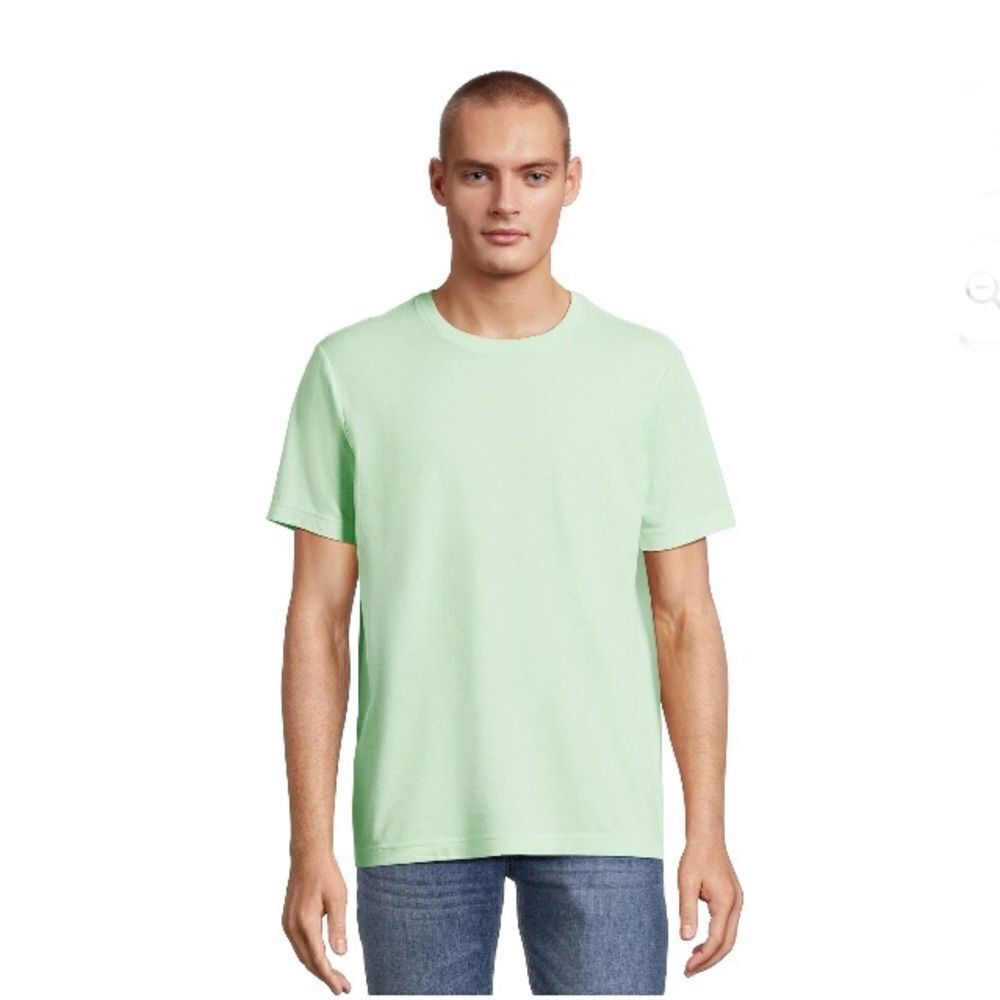 Men's Lightweight Comfy Crewneck Short Sleeve T-Shirts 3-Pack Size L - Picture 6 of 9